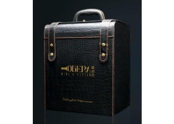 OBERA SUPER PREMIUM SIX ENTRIES LEATHER BOX